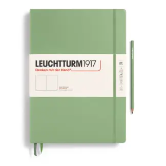 Leuchtturm1917 A4+ Master Slim blanco Sage