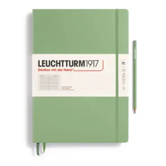 Leuchtturm1917 A4+ Master Classic ruled Sage