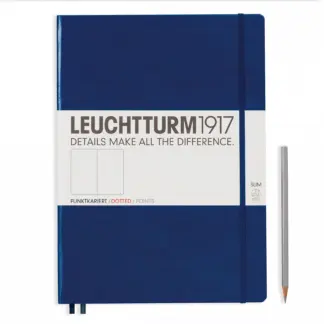 Leuchtturm1917 A4+ Master Slim Dotted Navy