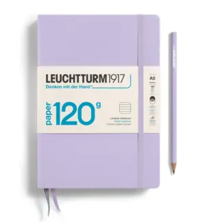 Leuchtturm1917 A5 Medium 120 grams editie Notitieboek ruled Lilac
