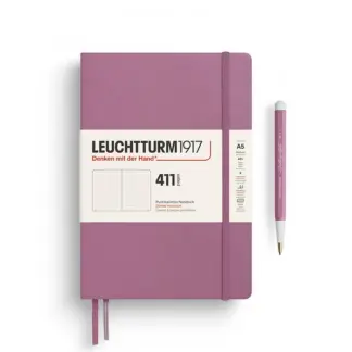 Leuchtturm1917 A5 Medium hardcover Notebook 411 dotted Dusty Rose