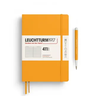 Leuchtturm1917 A5 Medium hardcover Notebook 411 ruled Rising Sun