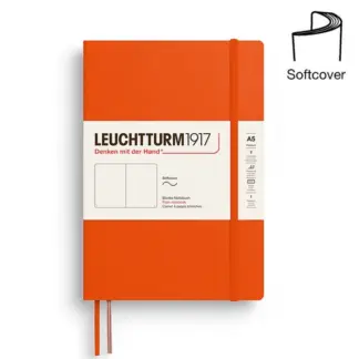Leuchtturm1917 A5 Medium Notitieboek Softcover blanco Pumpkin