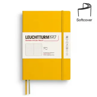 Leuchtturm1917 A5 Medium Notitieboek Softcover dotted Sunflower