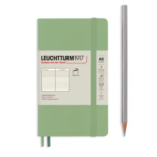 Leuchtturm1917 A6 Pocket Notitieboek ruled Softcover Sage
