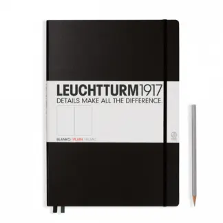Leuchtturm1917 A4+ Master Classic Blanco Black