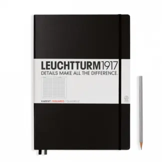 Leuchtturm1917 A4+ Master Classic Squared / Geruit Black