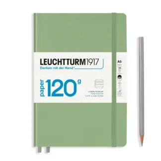 Leuchtturm1917 A5 Medium 120 grams editie Notitieboek ruled Sage