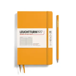 Leuchtturm1917 B6+ Paperback Notitieboek met harde kaft ruled Rising Sun
