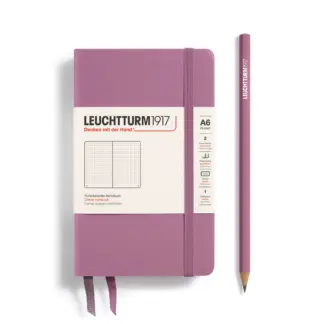Leuchtturm1917 A6 Pocket Notitieboek dotted Softcover Dusty Rose