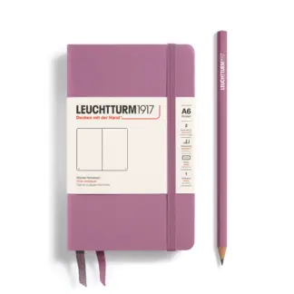 Leuchtturm1917 A6 Pocket Notitieboek Blanco Softcover Dusty Rose