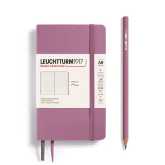 Leuchtturm1917 A6 Pocket Notitieboek hardcover Dotted Dusty Rose