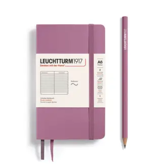 Leuchtturm1917 A6 Pocket Notitieboek ruled Softcover Dusty Rose
