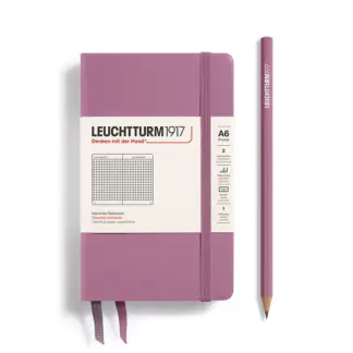Leuchtturm1917 A6 Pocket Notitieboek hardcover ruled Dusty Rose
