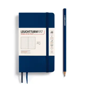 Leuchtturm1917 A6 Pocket Notitieboek dotted Softcover Navy
