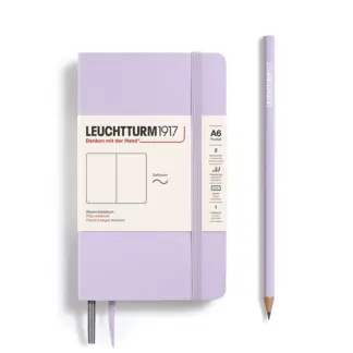 Leuchtturm1917 A6 Pocket Notitieboek Blanco Softcover Lilac