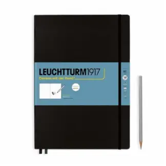 Leuchtturm1917 A4+ Master Schetsboek met harde kaft Black
