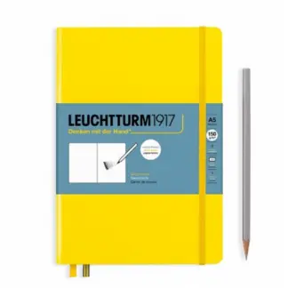 Leuchtturm1917 A5 Medium Schetsboek met harde kaft Lemon