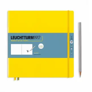 Leuchtturm1917 Carré Schetsboek met harde kaft Lemon