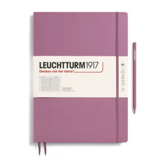 Leuchtturm1917 A4+ Master Slim Ruled Dusty Rose