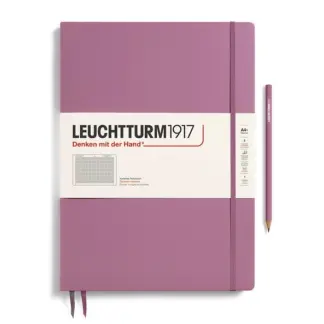 Leuchtturm1917 A4+ Master Slim Squared/Geruit Dusty Rose