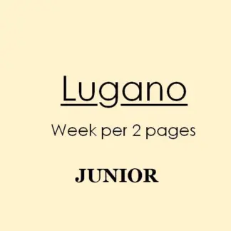 Lugano Agenda-inhoud 2026 Junior Crème