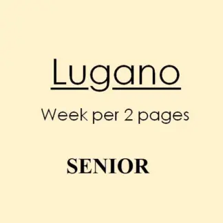 Lugano Agenda-inhoud 2026 Senior Crème