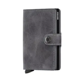 Secrid Miniwallet Vintage Grey / Black