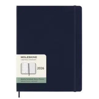 Moleskine Weekly Planner/Notebook 2026 hardcover Extra Large Black
