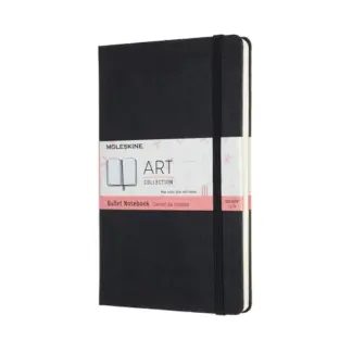 Moleskine Bullet Notebook Art Collection Large Black