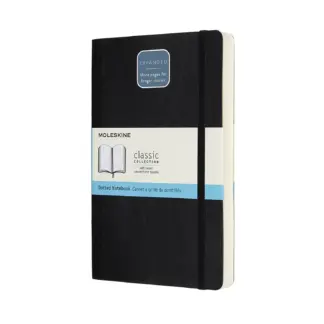 Moleskine Dotted Notebook Large met harde cover Black (extra dik)