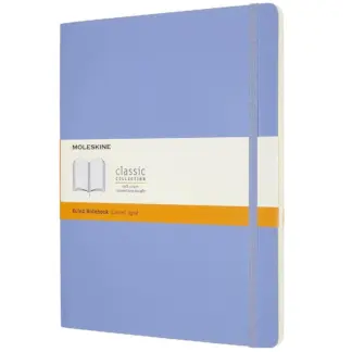 Moleskine Ruled Notebook Extra Large softover Hydrangea