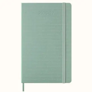 Moleskine Large Weekly Diary/Planner 18 mnds '26/'27 HARDcover Sage Green