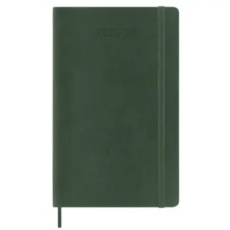 Moleskine Large Weekly Notebook Diary/Planner 18 maands '26/'27 SOFTcover Myrthle Green