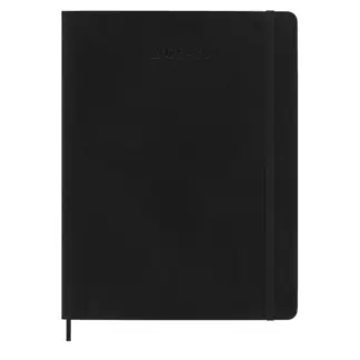 Moleskine Extra Large Weekly Notebook Diary/Planner 18 maands '26/'27 SOFTcover Black