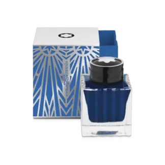Montblanc Meisterstück 100 Years "The Origin Collection" Blue Inktpot