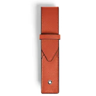 Montblanc Sartorial 1 pen pouch Tangerine