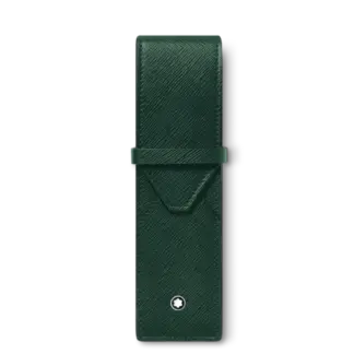 Montblanc Sartorail Pen Pouch (2 pennen) British Green