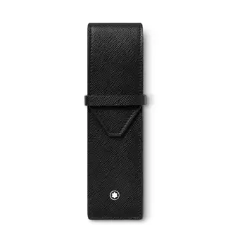 Montblanc Sartorail Pen Pouch (2 pennen) Black