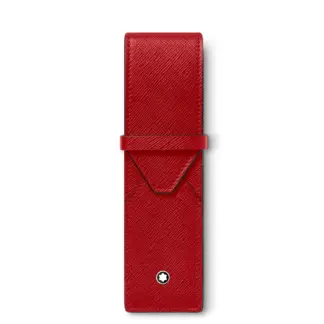 Montblanc Sartorail Pen Pouch (2 pennen) Red