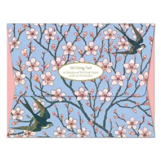 Museum&Galleries Writing Set Almond Blossom and Swallow