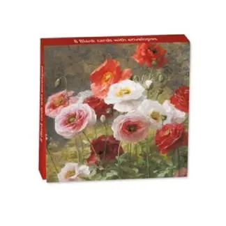 Museum&Galleries Notecards Mini Poppies