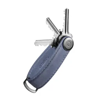 OrbitKey Key Organiser Crazy Horse Steel Grey