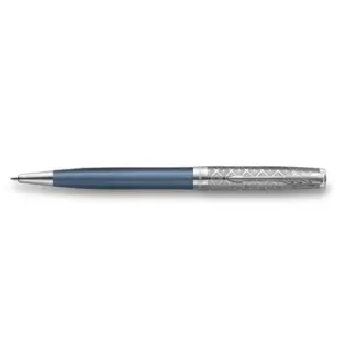 Parker Sonnet Premium Metal & Blue CT balpen