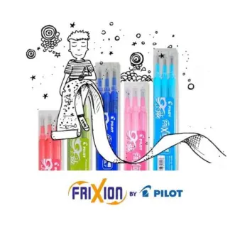 Pilot Frixion rollerball vulling set van 3