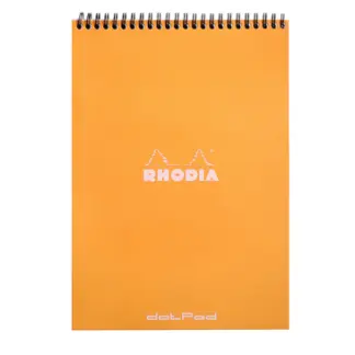 Rhodia A4 WiredPad Yellow dotted