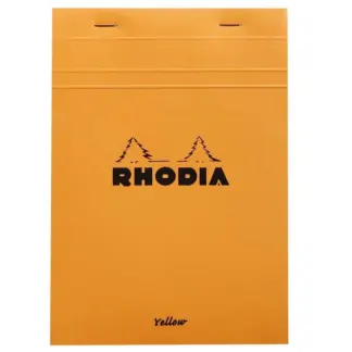 Rhodia A5 NotePad Yellow Ruit