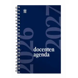 Ryam Docenten agenda met Spiraal 2026/2027 blauw