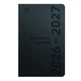 Ryam Docenten agenda Hardcover 2026/2027 Deluxe zwart
