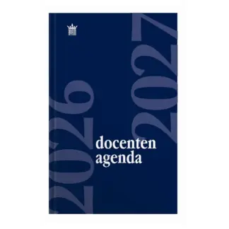 Ryam Docenten agenda Hardcover 2026/2027 blauw
